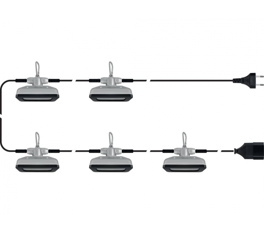STRING LIGHT SET 5X600LM, 15,4M (82861)