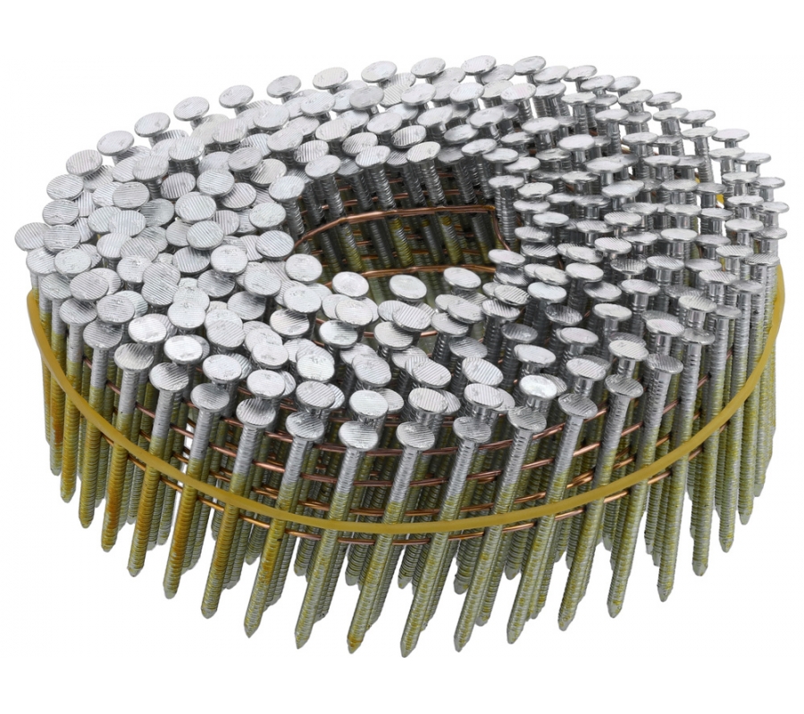 Galvanized coil nails | 38X2,1 mm | 7200 pcs. (72016)