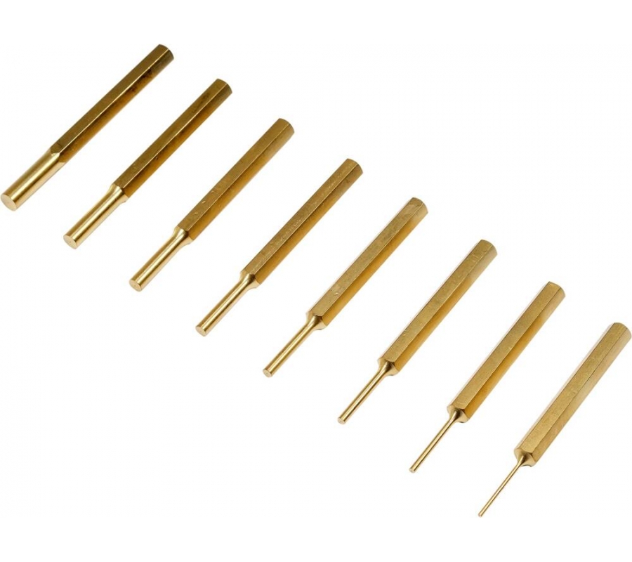 8 PCS PUNCH DRIVE PIN / BRASS (YT-47124)