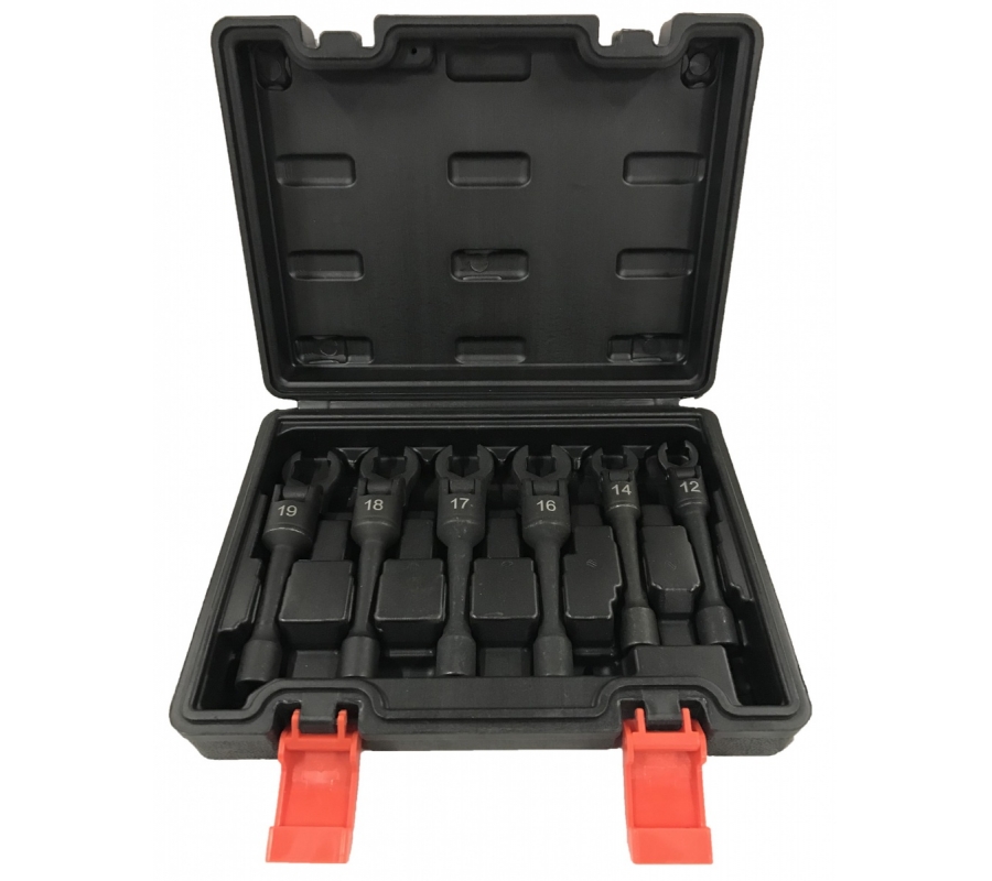 6pcs Diesel Injector Line Socket Wrench Set (LSW6S)