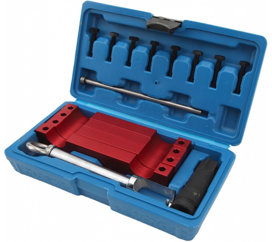 Camshaft Removal Puller Engine Timing Tool for Mercedes Benz M157/M276/M278 with T100 and Injector Removal Puller Tool (CRP7S)