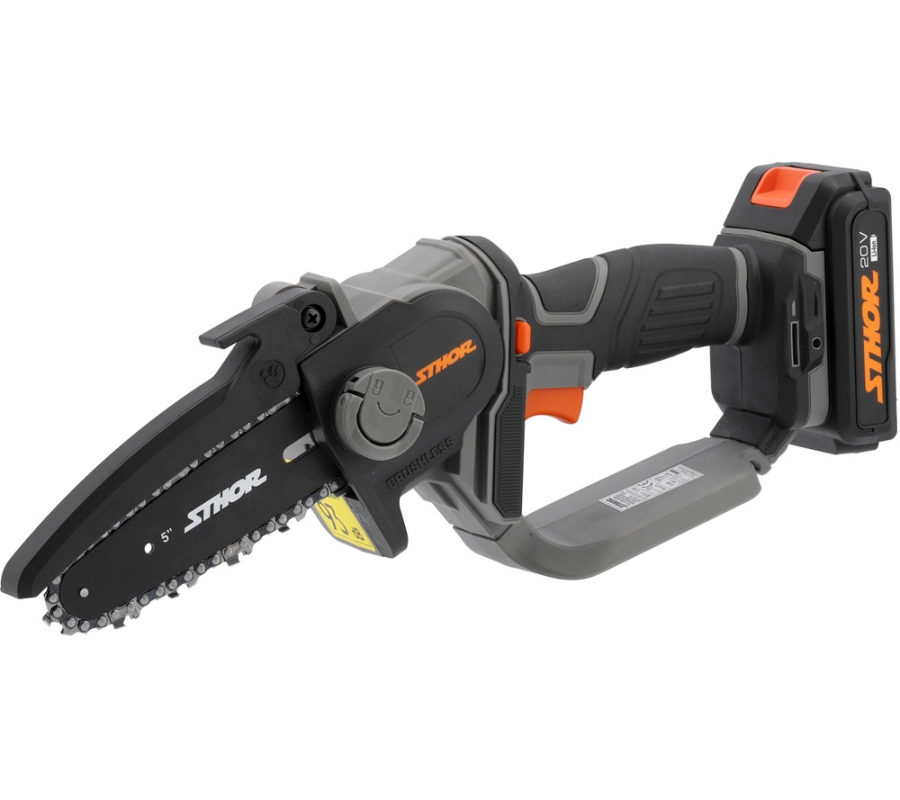 20V MINI CHAINSAW 6" + 2AH + CHARGER (78211)