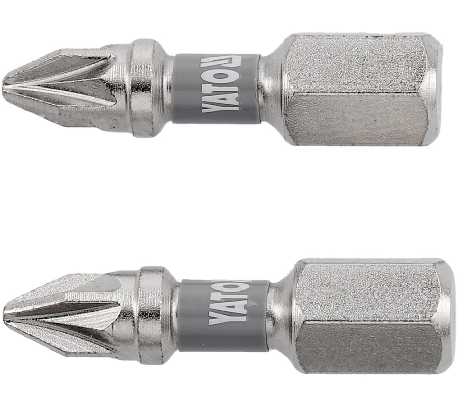Antgaliai | 6,3 mm (1/4") | S2 Ni | kryžminiai PZ1 | 2 vnt. (YT-78003)
