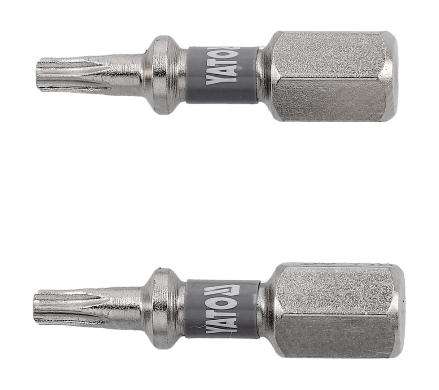 Antgaliai | 6,3 mm (1/4") | S2 Ni | T-Star (Torx) T10 | 2 vnt. (YT-78011)