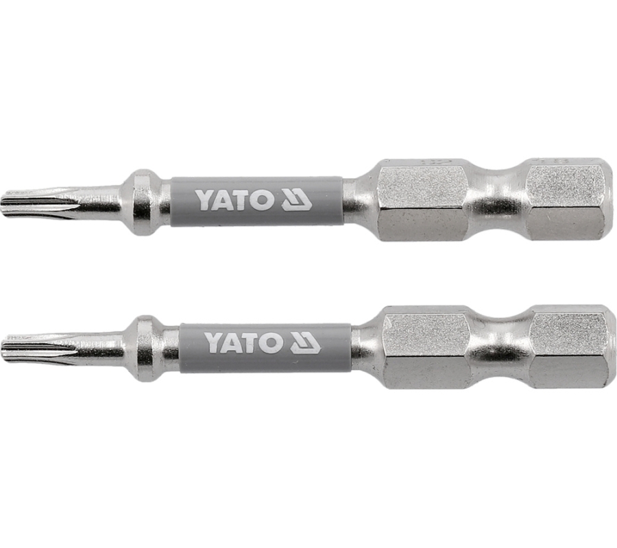 Antgaliai | 6,3 mm (1/4") | S2 Ni | T-Star (Torx) T8 | 50 mm | 2 vnt. (YT-78030)
