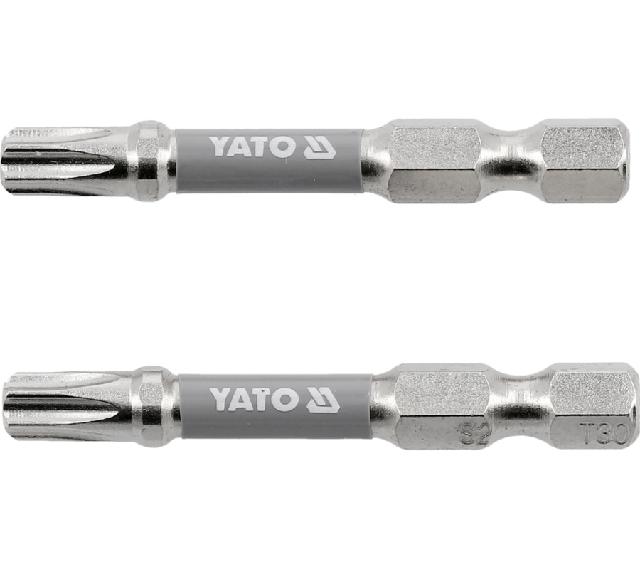 Antgaliai | 6,3 mm (1/4") | S2 Ni | T-Star (Torx) T30 | 50 mm | 2 vnt. (YT-78035)