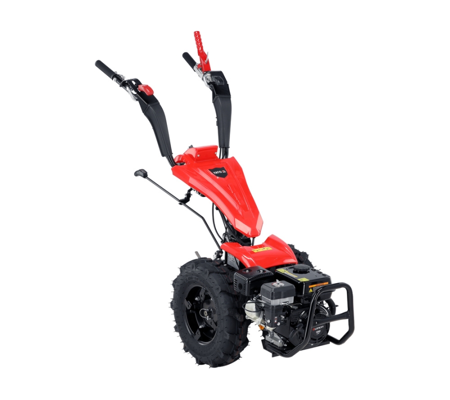 Sodo traktorius benzininis | motoblokas | 196 CM3 (YT-85850)