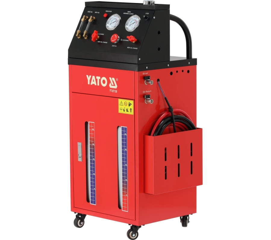 Automatinės pavarų dėžės alyvos keitimo ir plovimo stotelė | 12V | 70W (YT-07130)