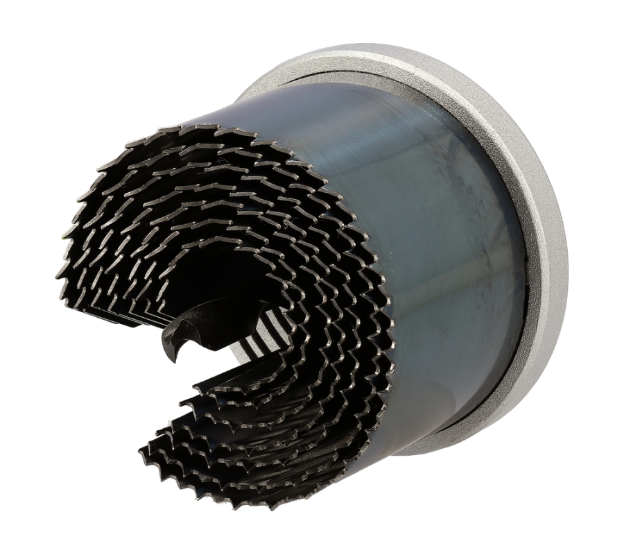 Grąžtų karūnų rinkinys medžiui | 26-64 mm | 7 vnt | 45 mm aukščio (YT-32603)
