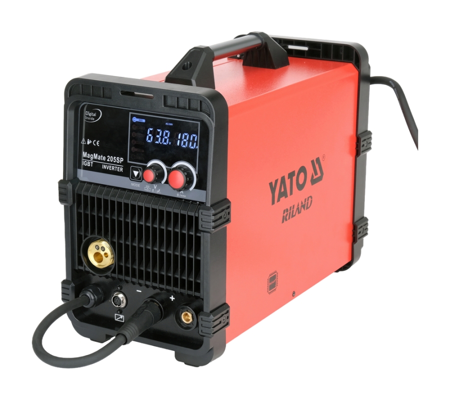 MagMate 205SP inverterinis MIG-MAG / FLUX / MMA / TIG Lift suvirinimo aparatas su RICHIP mikroprocesoriumi | 200 A (YT-81401)