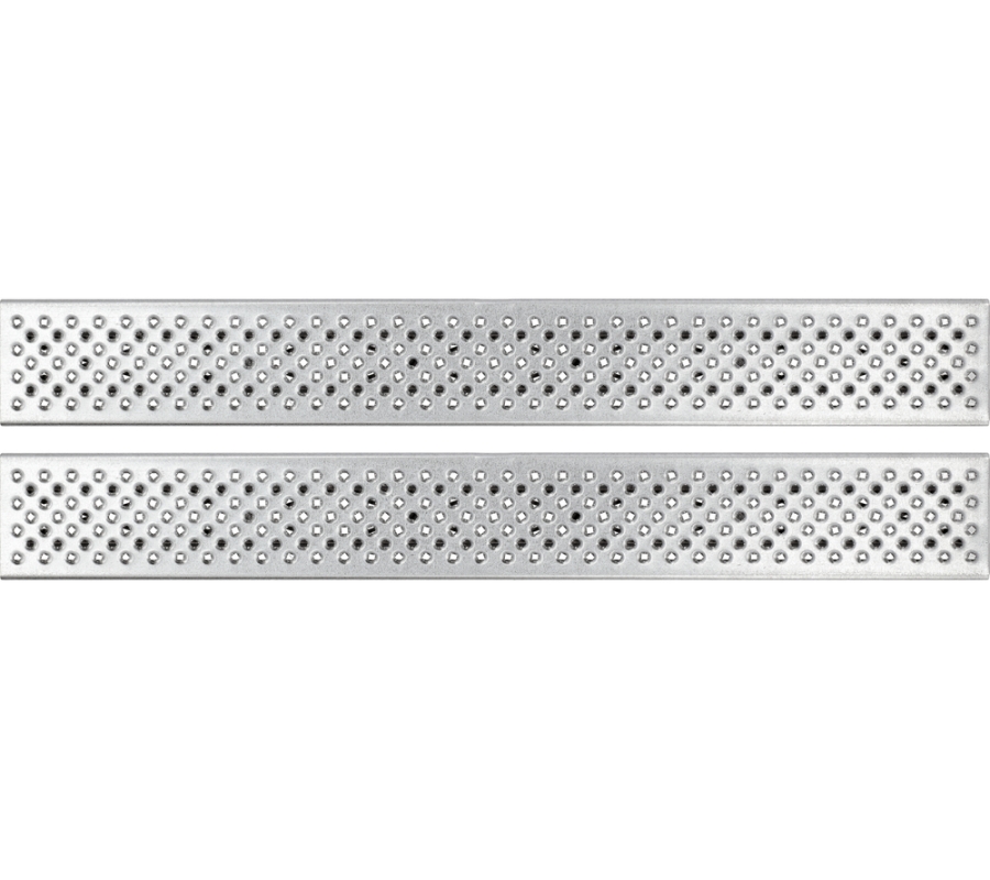 Keičiamos fasadinės trintuvės geležtės EPS putplasčiui 2 vnt | 50 mm x  400 mm | 2,1 mm dantukai (YT-52203)