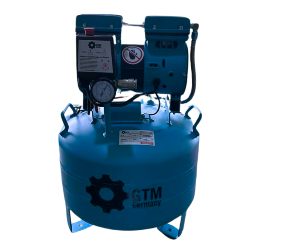 Betepalinis oro kompresorius GTM MT SV 35L 250l/min