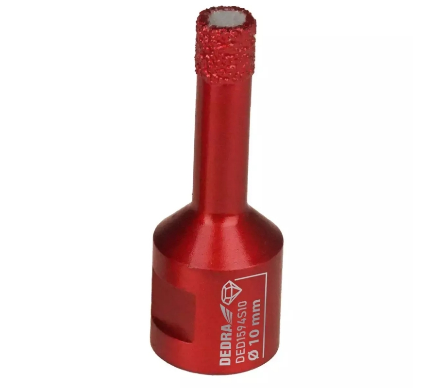 Žiedinis deimantinis grąžtas Vacuum brazed M14, 10mm (DED1594S10)