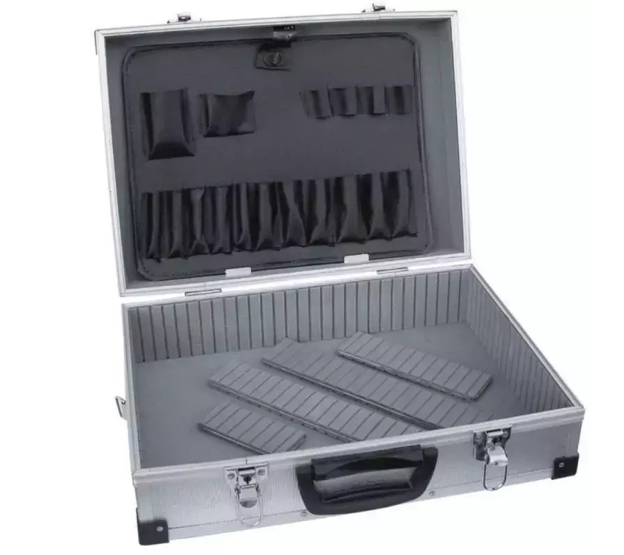 Deže irankiams aliuminine 460x325x150mm sidabrine  (N0001)