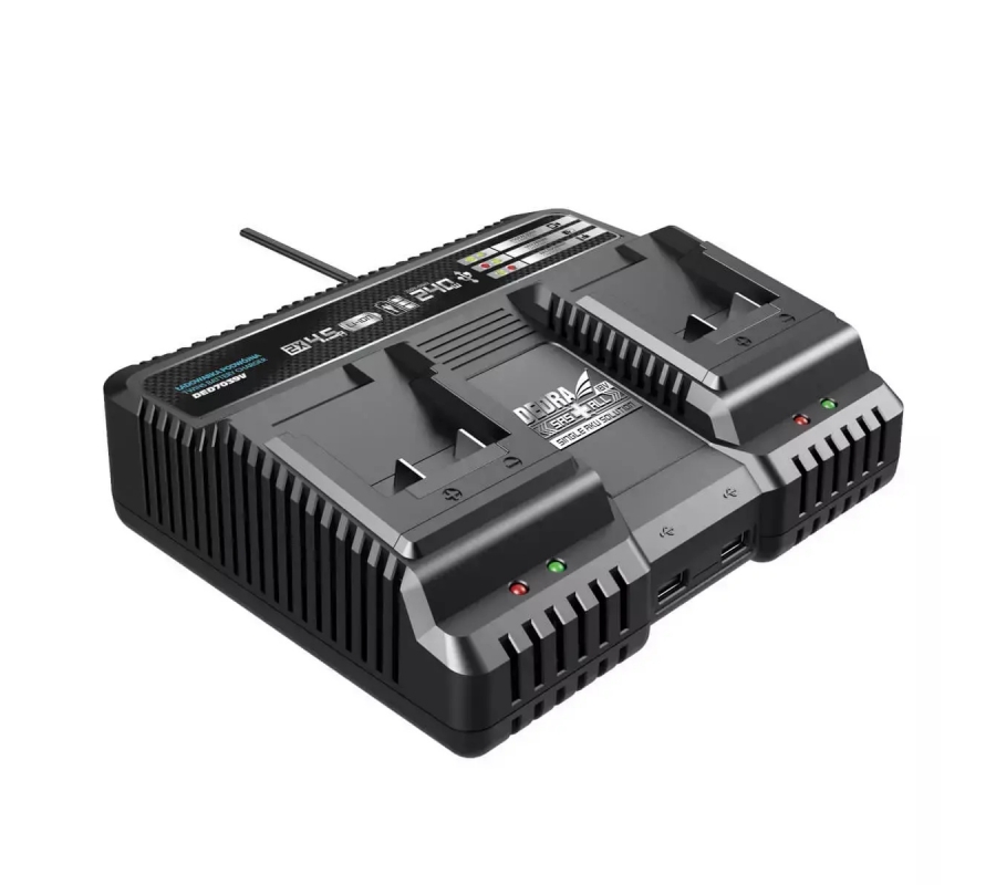 Dvigubas kroviklis 2x4,5A 18V (DED7039V)