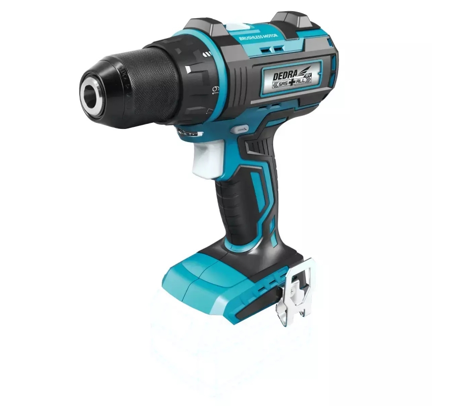 Bešepetinis atsuktuvas 18V 13mm be smugio (DED7141)