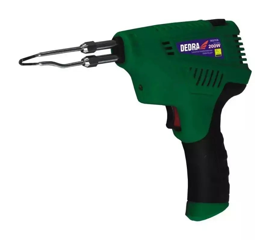 Momentinis lituoklis 200W, LED (DED7538)