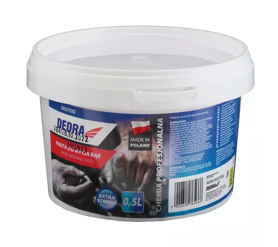 Pasta stipriai suteptoms rankoms valyti 0,5L (DEGT010)