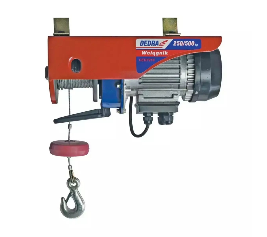 Elektrinis keltuvas 550W, 250kg/6m; 125kg/12 (DED7911)