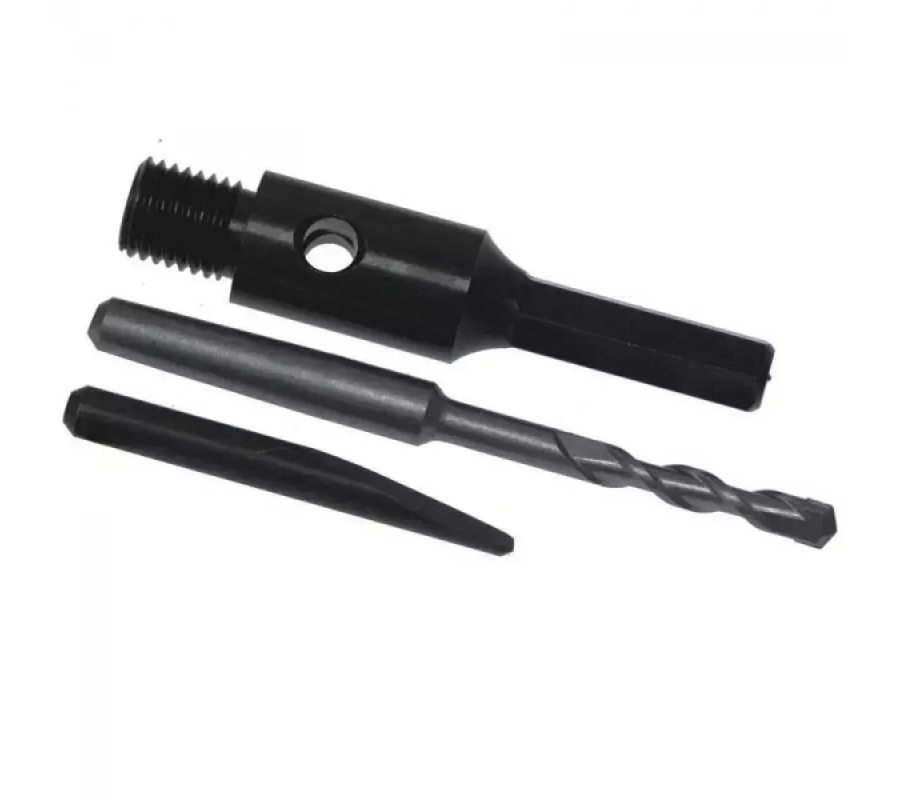 Gręžimo karuneles laikiklis 100mm SDS PLUS komplektas (H1226)