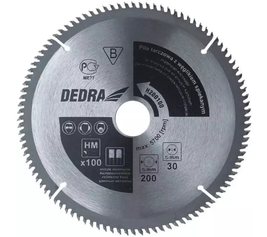 Diskinis pjuklas medžiui su kietm. 100d. 500x30mm   (H500100)