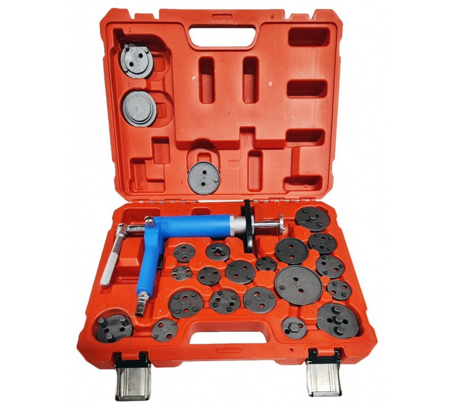 Brake cylinder pusher set | pneumatic | 23 pcs. (LX-1063)
