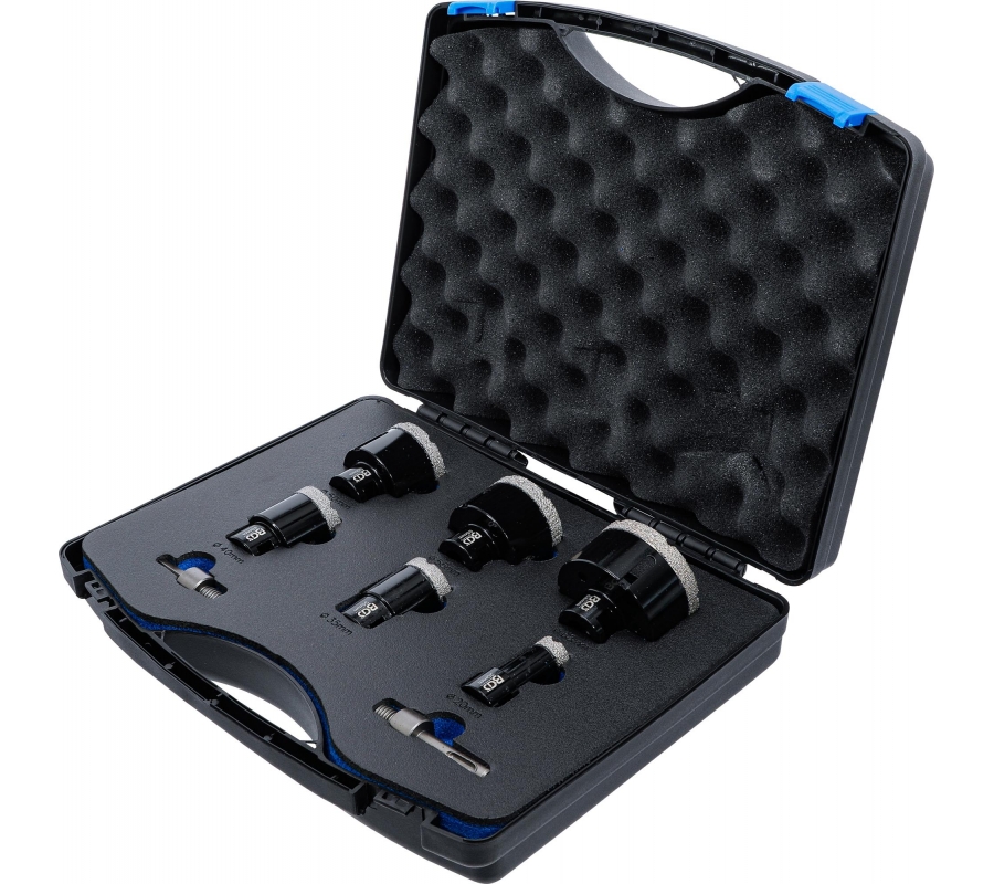 Diamond Core Drill Bit Set | 20 - 68 mm | 8 pcs. (74275)