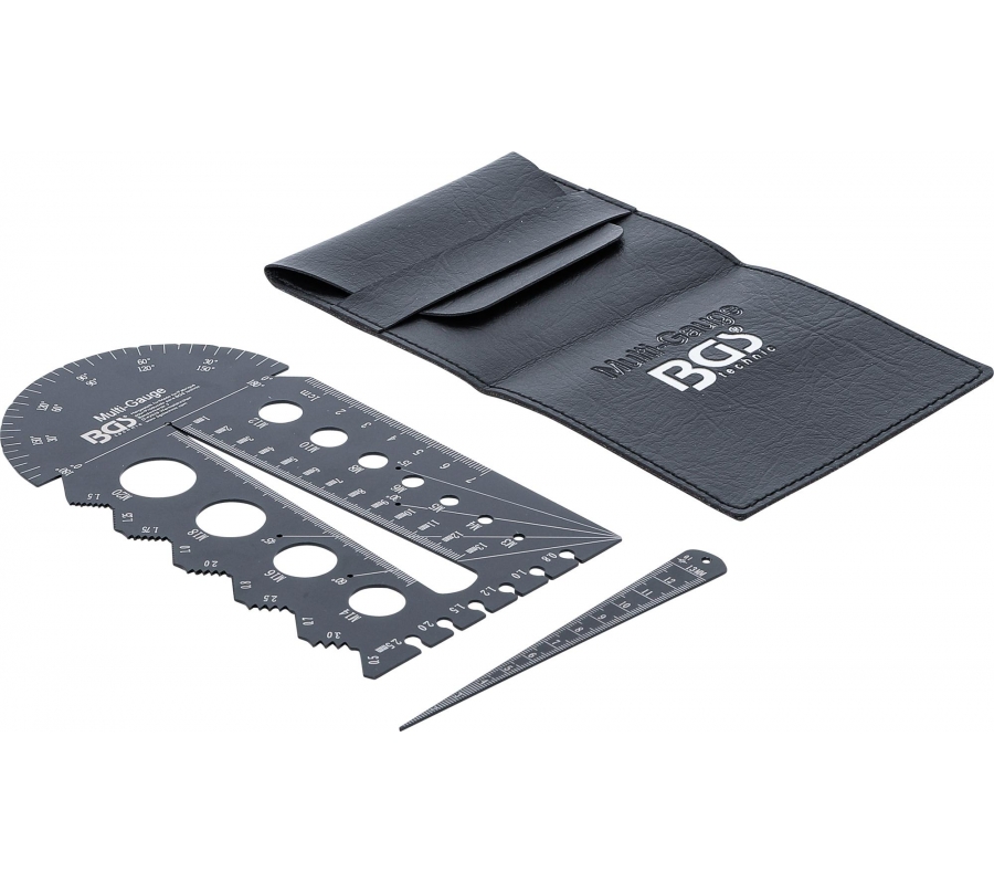 Screwpitch Gauge and Thread Template | Metric | M3 - M20, 0.5 - 13.00 mm (74247)