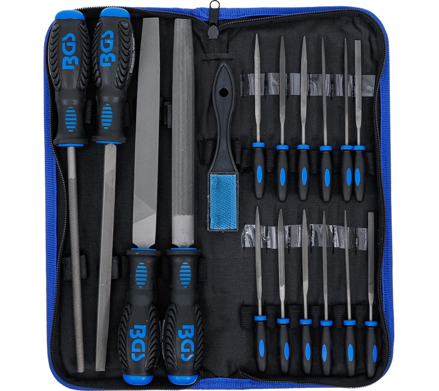 Machinist`s Files and Needle File Set | 17 pcs. (72119)