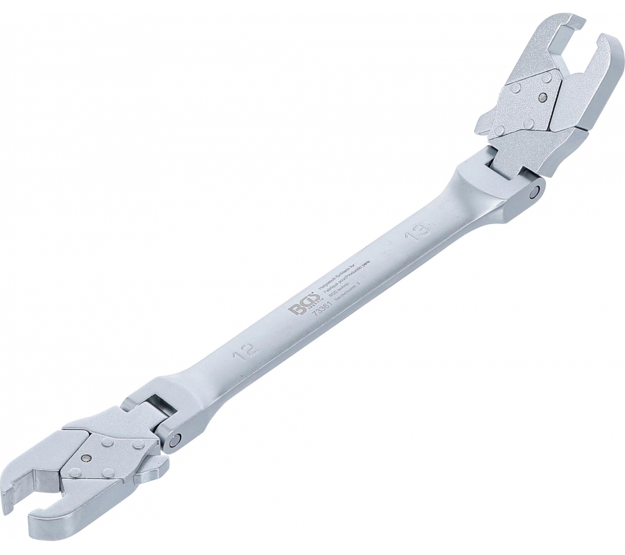 Brake Pipe Wrench with Ratcheting Function | 12 x 13 mm (73361)