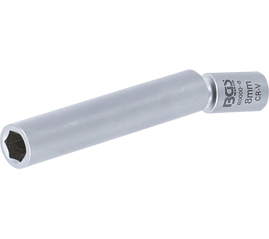 Swivel Glow & Spark Plug Socket | 6.3 mm (1/4") | 8 mm (80000-8)