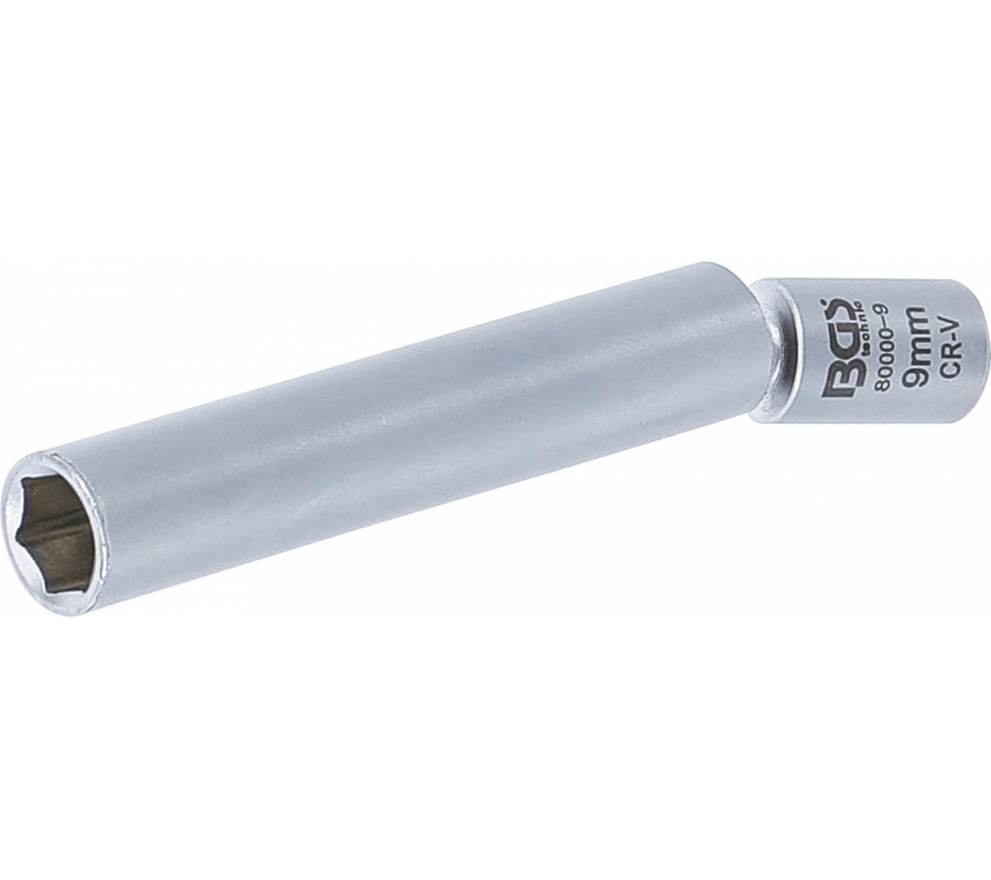 Swivel Glow & Spark Plug Socket | 6.3 mm (1/4") | 9 mm (80000-9)