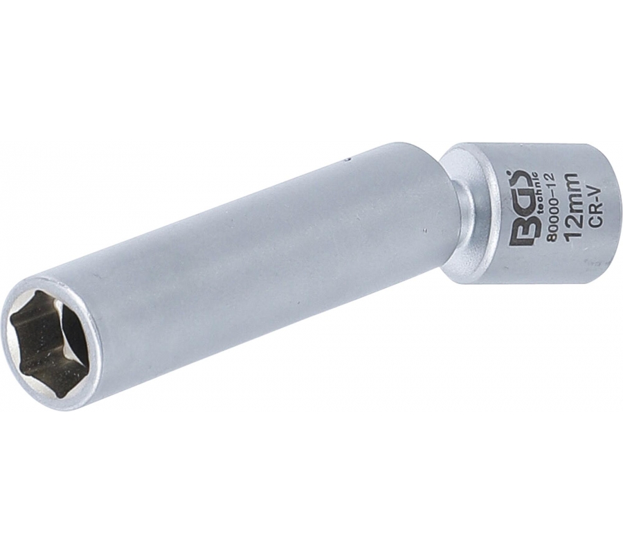 Swivel Glow & Spark Plug Socket | 10 mm (3/8") | 12 mm (80000-12)