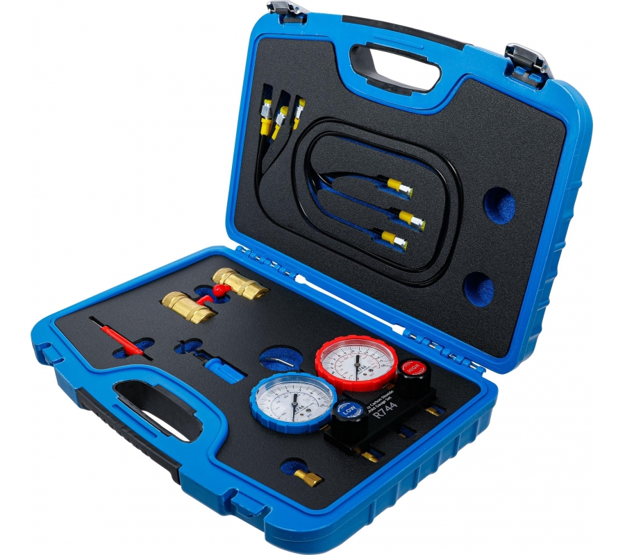 Air Condition Pressure Gauge | for Refrigerant R744 (74435)