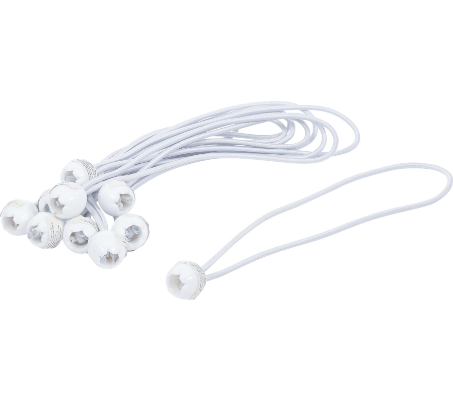 Bungee Cord | with Ball | 27 cm | 10 pcs. (85525)