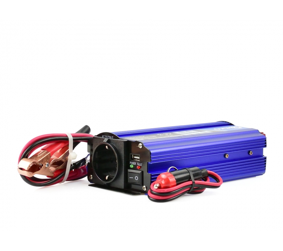 Įtampos keitiklis SINUS 24V/230V 300/600W (G17011)