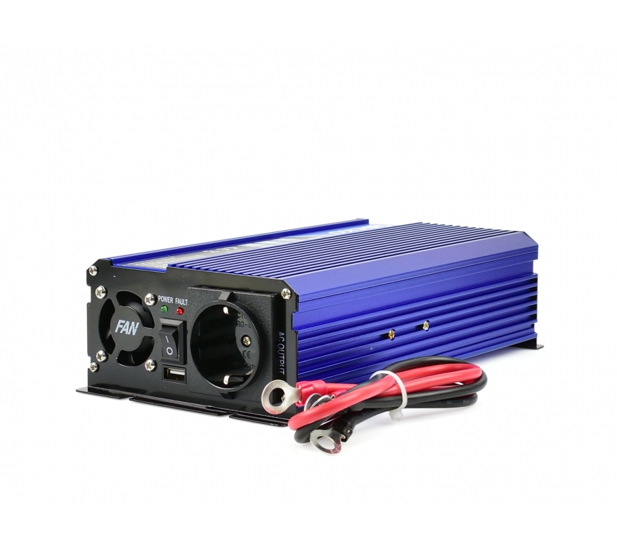 Įtampos keitiklis SINUS 24V/230V 500/1000W (G17013)