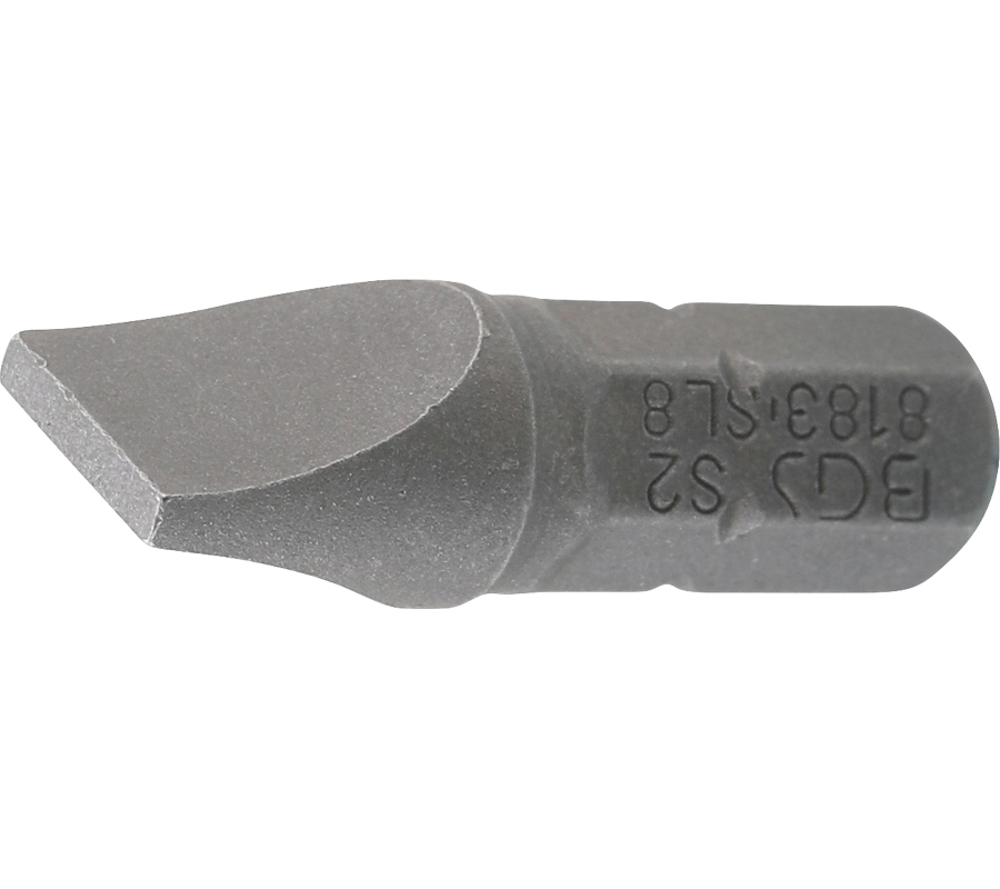 Antgalis plokščias | 6,3 mm (1/4") | Slot SL 8 mm (8183)