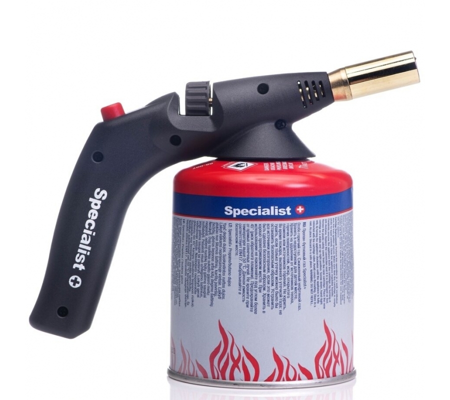 Dujinis degiklis Specialist+ 1800°C su propano/butano dujomis 450g (68003KIT)