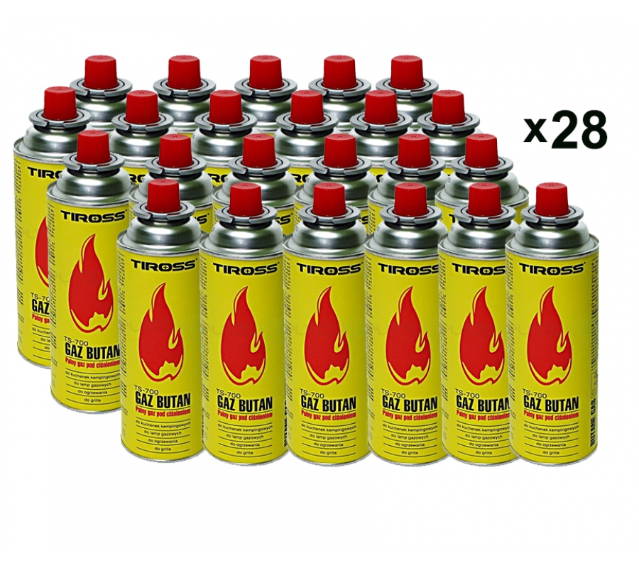 Газовый баллон BUTAN 227г, 28шт (TS-700x28)