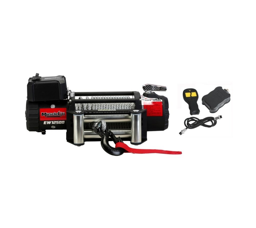 El.gervė (Muscle Lift) 24V 12500Lbs/5665kg, (Radio valdymas) (EW1250024MLR)