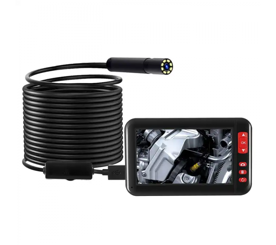 Endoskopas su LCD Ø 8mm, 5m (P205)