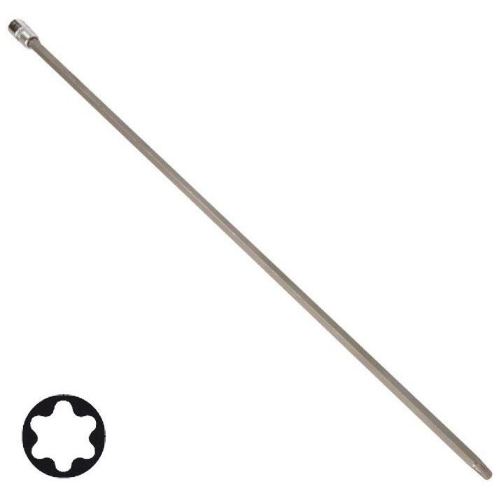 Antgalis įpresuotas į galvutę | ilgis 400 mm | 6,3 mm (1/4") T-Star (Torx ) T30 (4202)