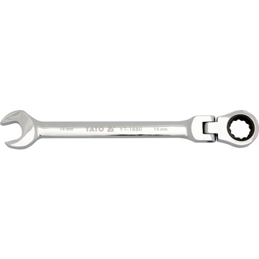 Raktas su terkšle vartoma galvute 17 mm (YT-1683)