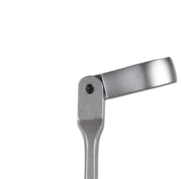 Ratchet Wrench, single, adjustable, CR-V  9mm (1559)