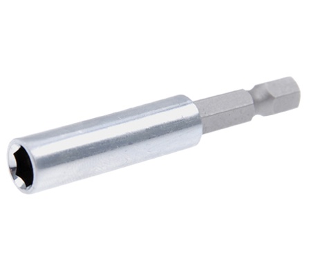 Magnetinis antgalių laikiklis, ypač stiprus | išorinis šešiakampis 6,3 mm (1/4") | 60 mm (1727)