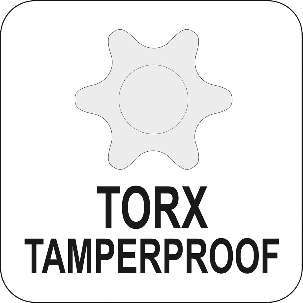 L tipo atsuktuvas TORX su rankena T50 (YT-05611)