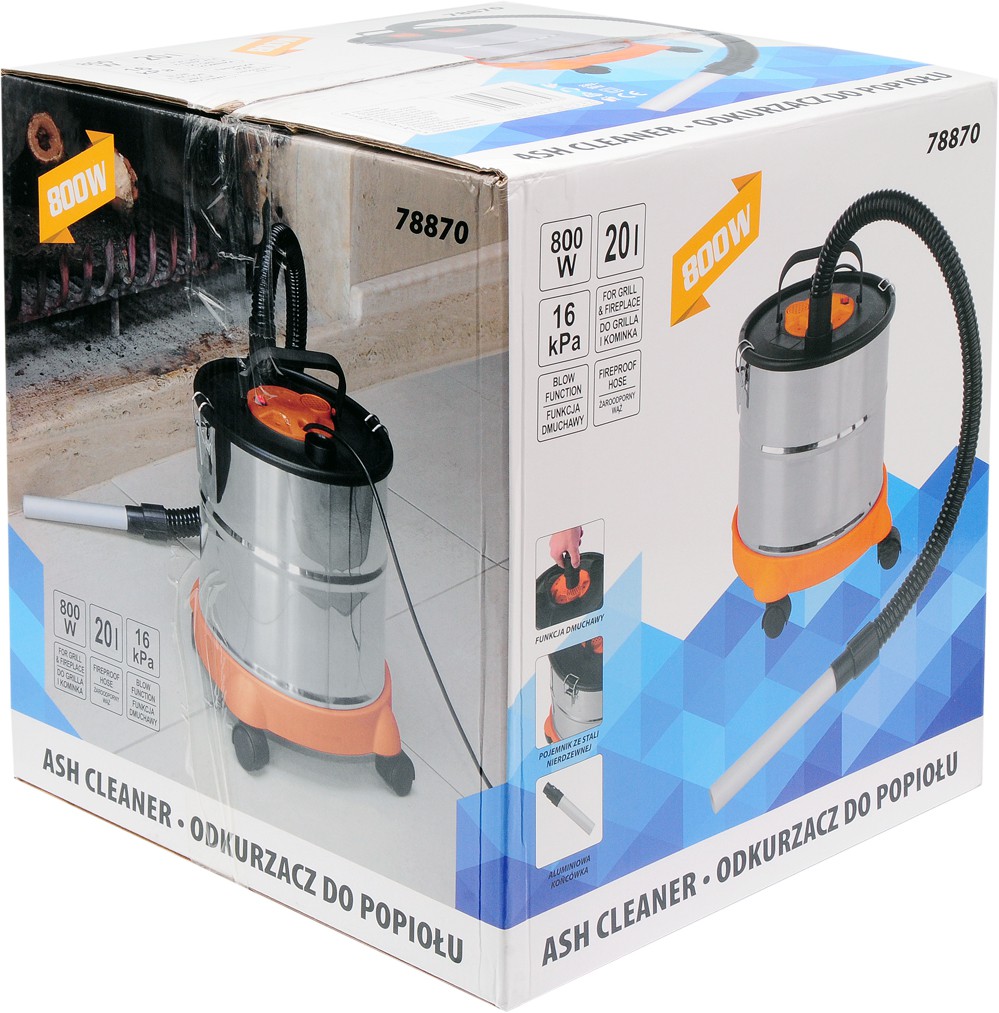 Dulkių, pelenų siurblys | 20L / 800 W (78870)