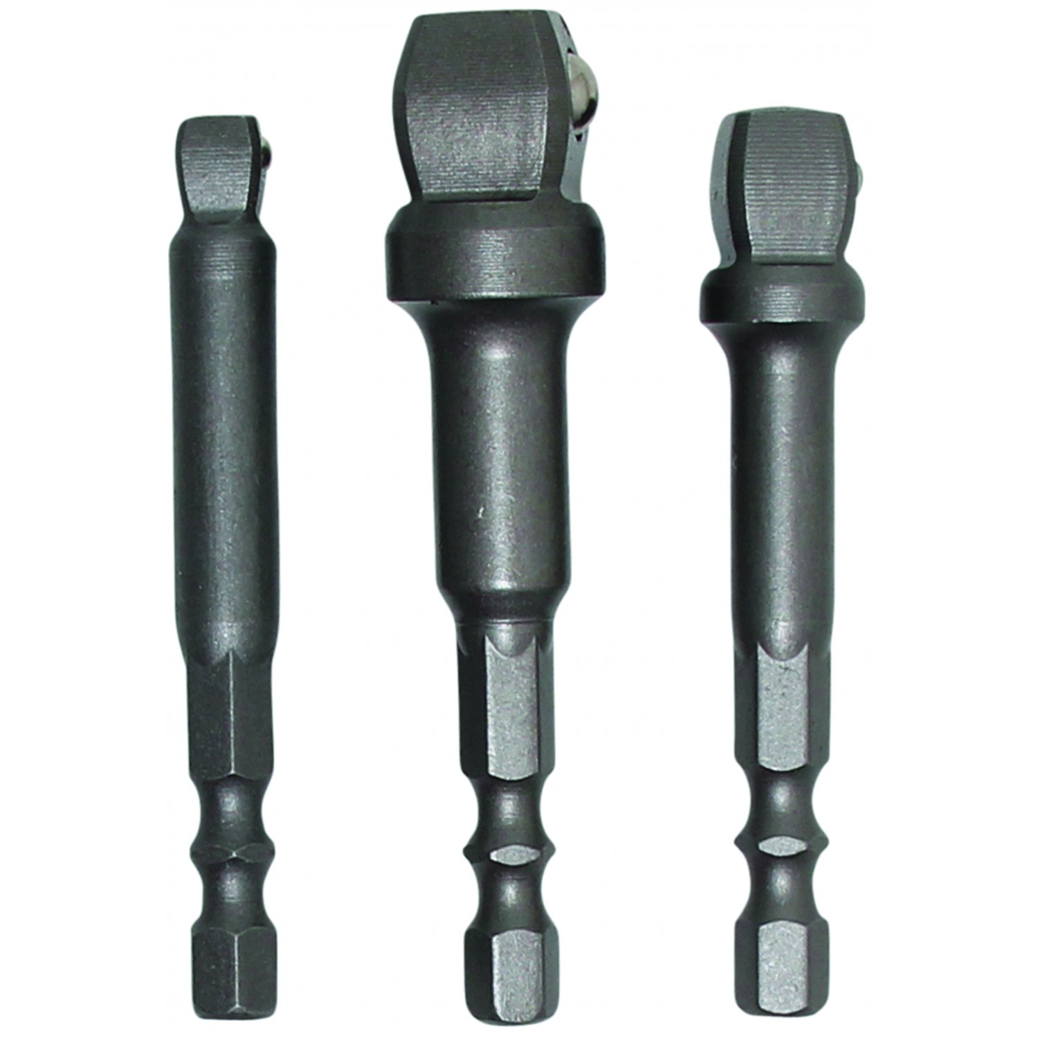 Adapterių rinkinys su šarnyrais | 6.3 mm (1/4") | 3 vnt. (9162)