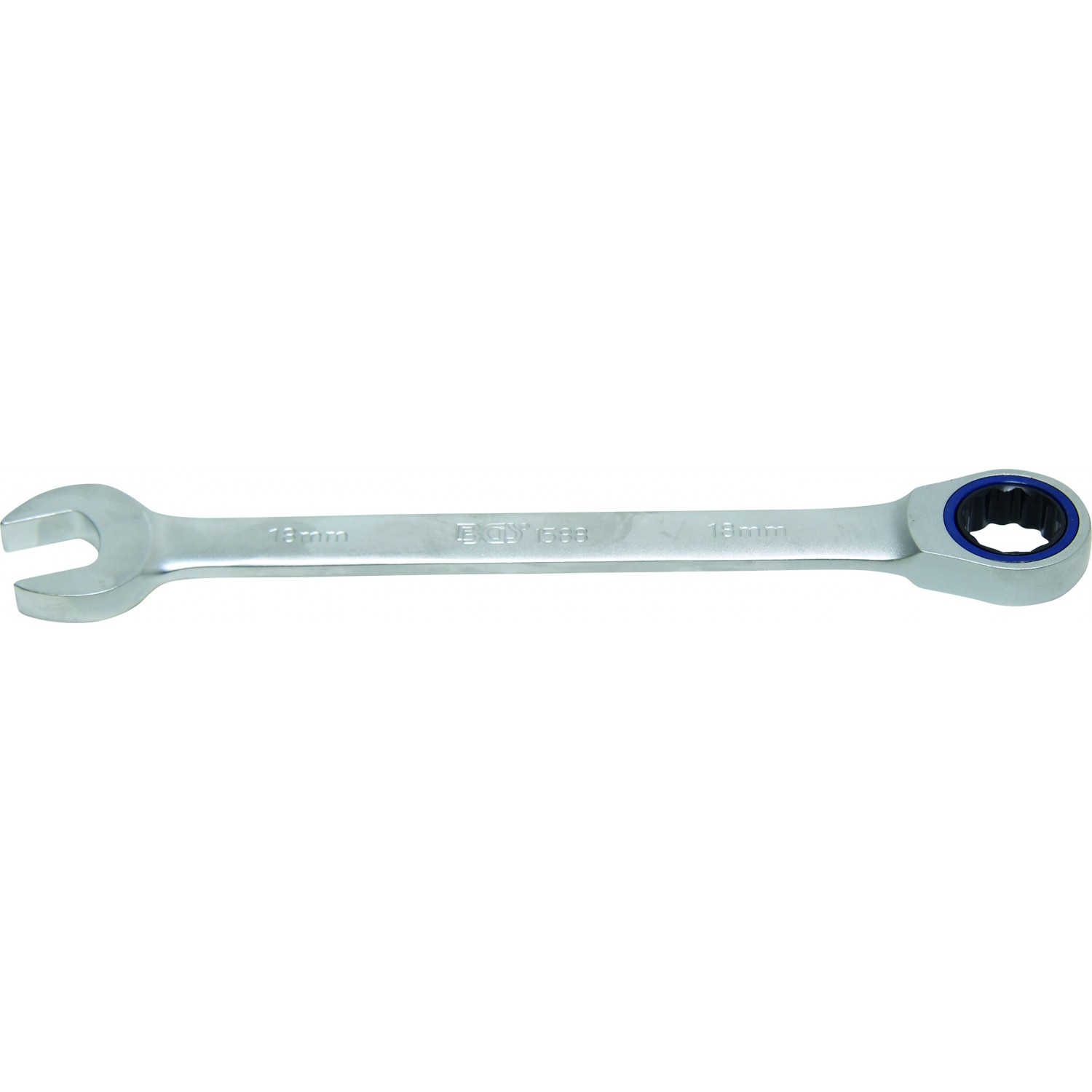 Ratchet Wrench, single, CR-V  18 mm (1588)
